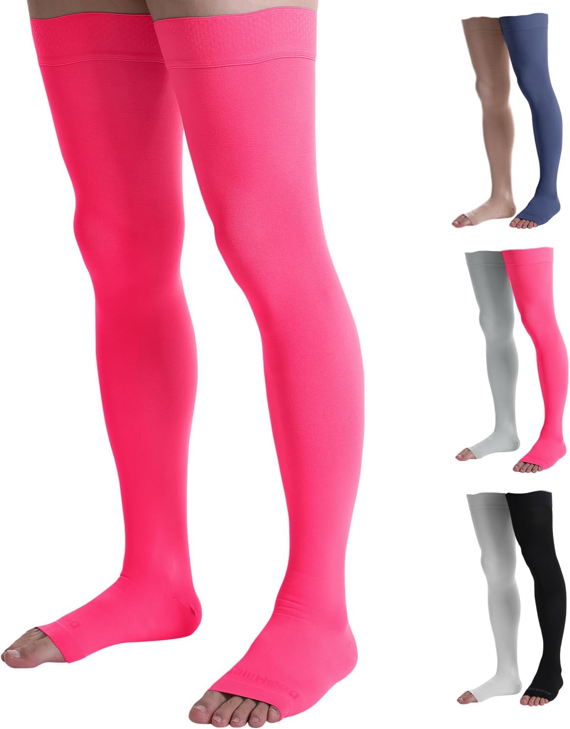 Doc Miller Thigh High Compression Socks for Varicose Veins Relief
