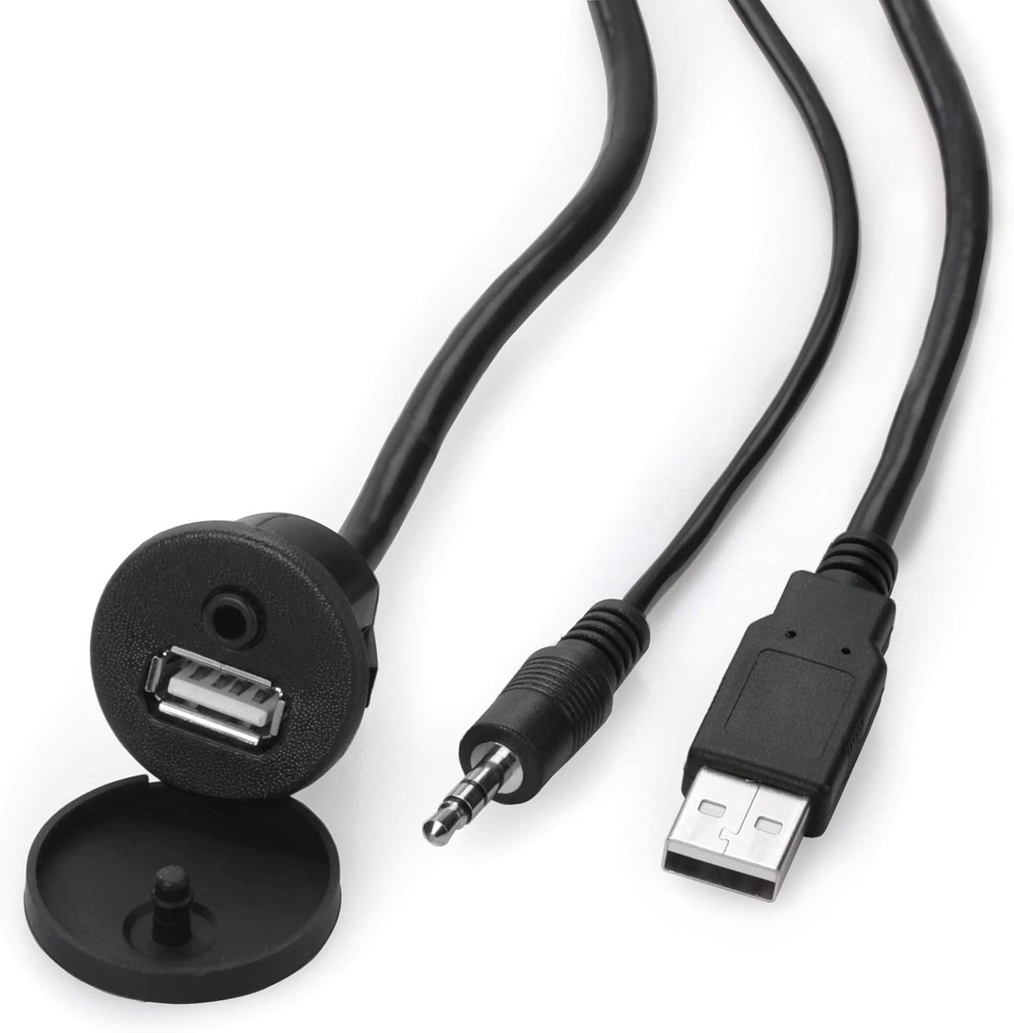 RetroSound USB/Auxiliary Extension Cable for Easy Connectivity