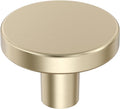 Amerock Versa 1-3/8 inch Golden Champagne Cabinet Knob 10 Pack