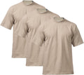 Pro Club Men's 3-Pack Heavyweight Cotton Crew Neck (Style QPM7)