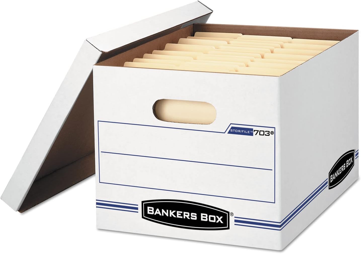 Bankers Box Stor/File Boxes for Durable Document Storage