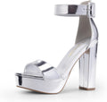 DREAM PAIRS womens Hi-lo Platform Heeled Sandals - Chic Elevation