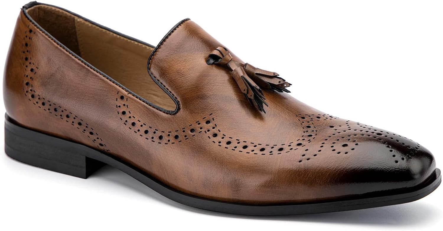 Meijiana Mens Loafers Wedding Dress Shoes for Stylish Occasions