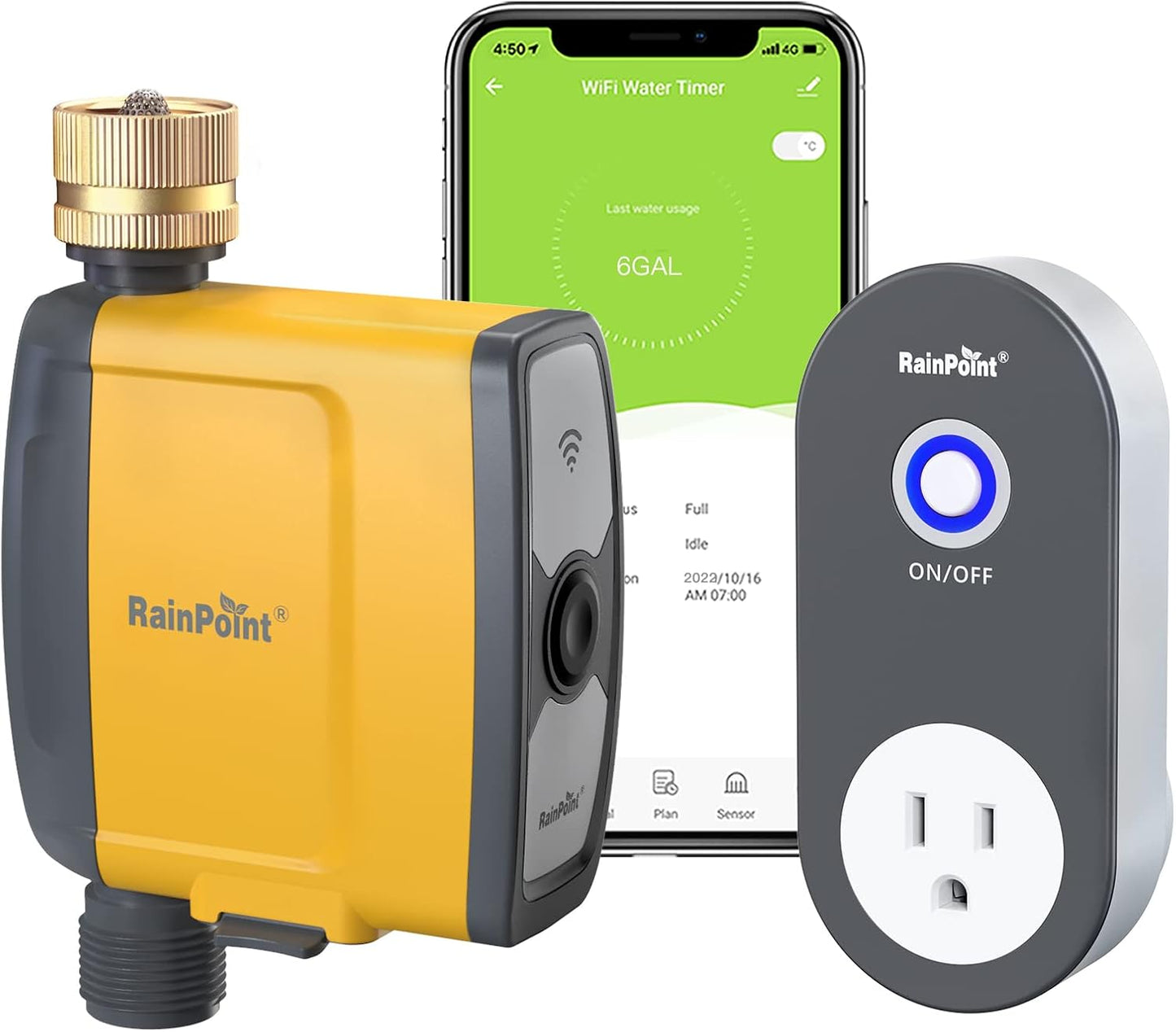 RAINPOINT WiFi Water Timer for Smart Irrigation Control