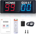 LED Portable Digital Scoreboard Tabletop - Bright, Pocketable Score