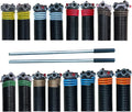 Pair of 2ft Garage Door Torsion Springs with Winding Bars - Long Life