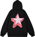 Star Hoodies Y2k Oversized Graphic Hoodies Aesthetic 90s Crewneck