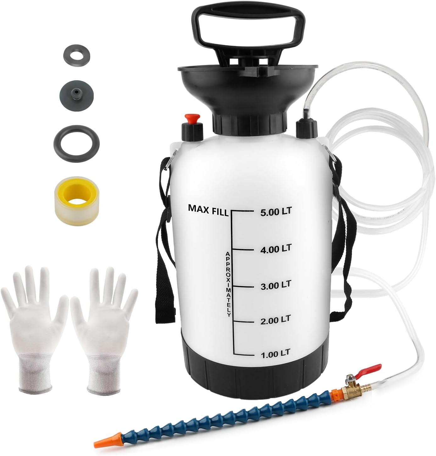 5L High-Capacity Transmission Fluid Pump for Easy Maintenance