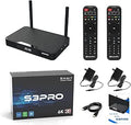 New 2023 S3 Pro Smart TV Android 9.0 WiFi - Voice Control Box