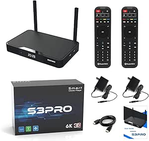 New 2023 S3 Pro Smart TV Android 9.0 WiFi with Voice Control