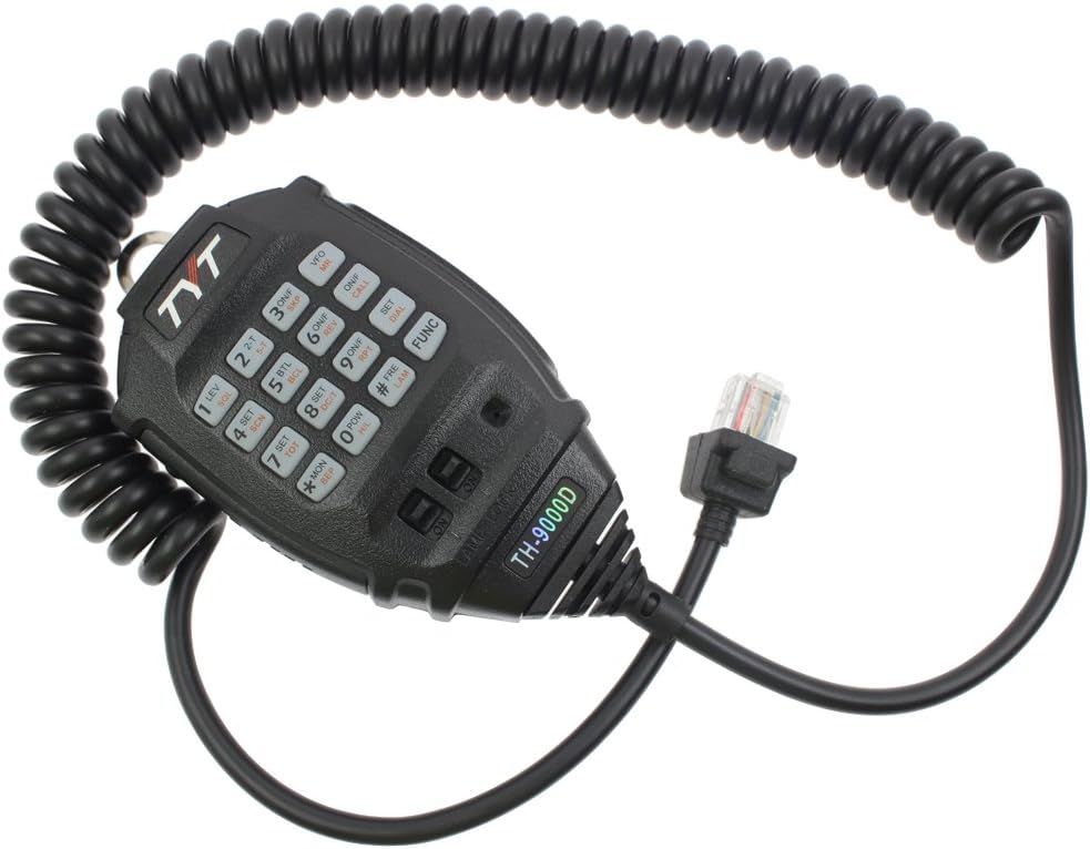 Speaker Mic Microphone PTT for TYT Th9000d 60 Watt VHF Transceiver