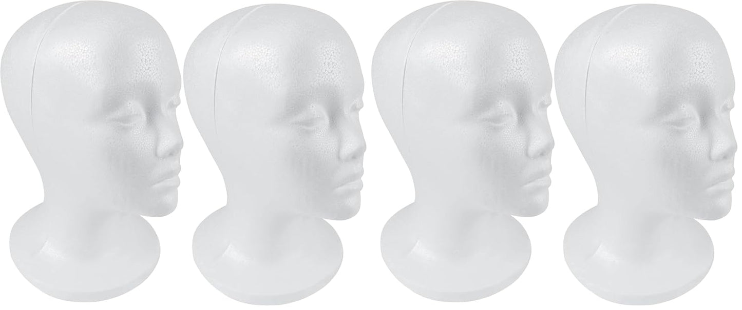 SHANY Styrofoam Model Heads for Wigs and Makeup Practice