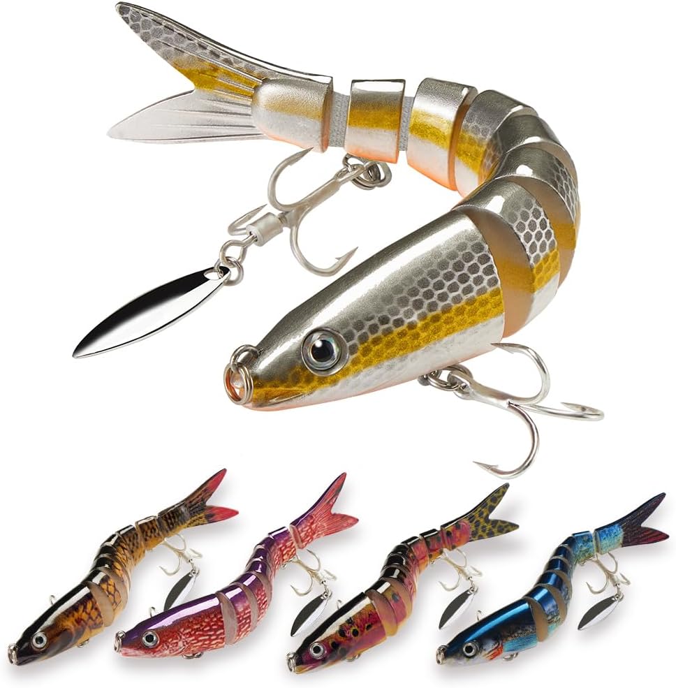Spinner Blade Topwater Fishing Lure Set