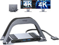 MacBook Pro Docking Station Dual Monitor 4K@60Hz - Vertical USB C Dock