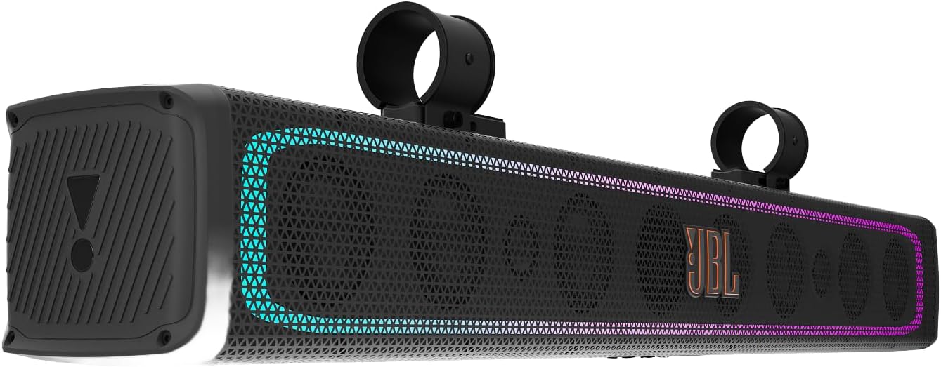JBL RallyBar XL: Powerful 300w Soundbar for Outdoor Vehicles