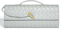 Trendy Woven Evening Clutch Purse for Women - Removable Strap