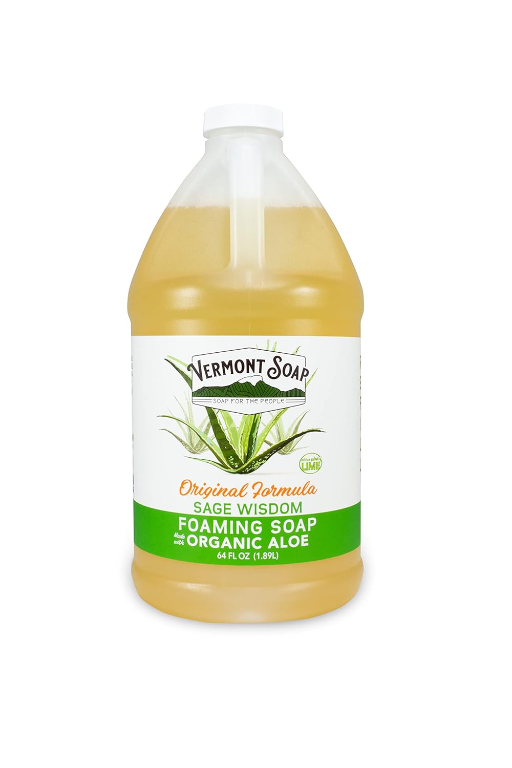 Vermont Soap Organic Sage Lime Wisdom Foaming Hand Soap Review