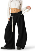 Super Baggy Barrel Sweatpants Wide Leg Pants - Casual Lantern Style