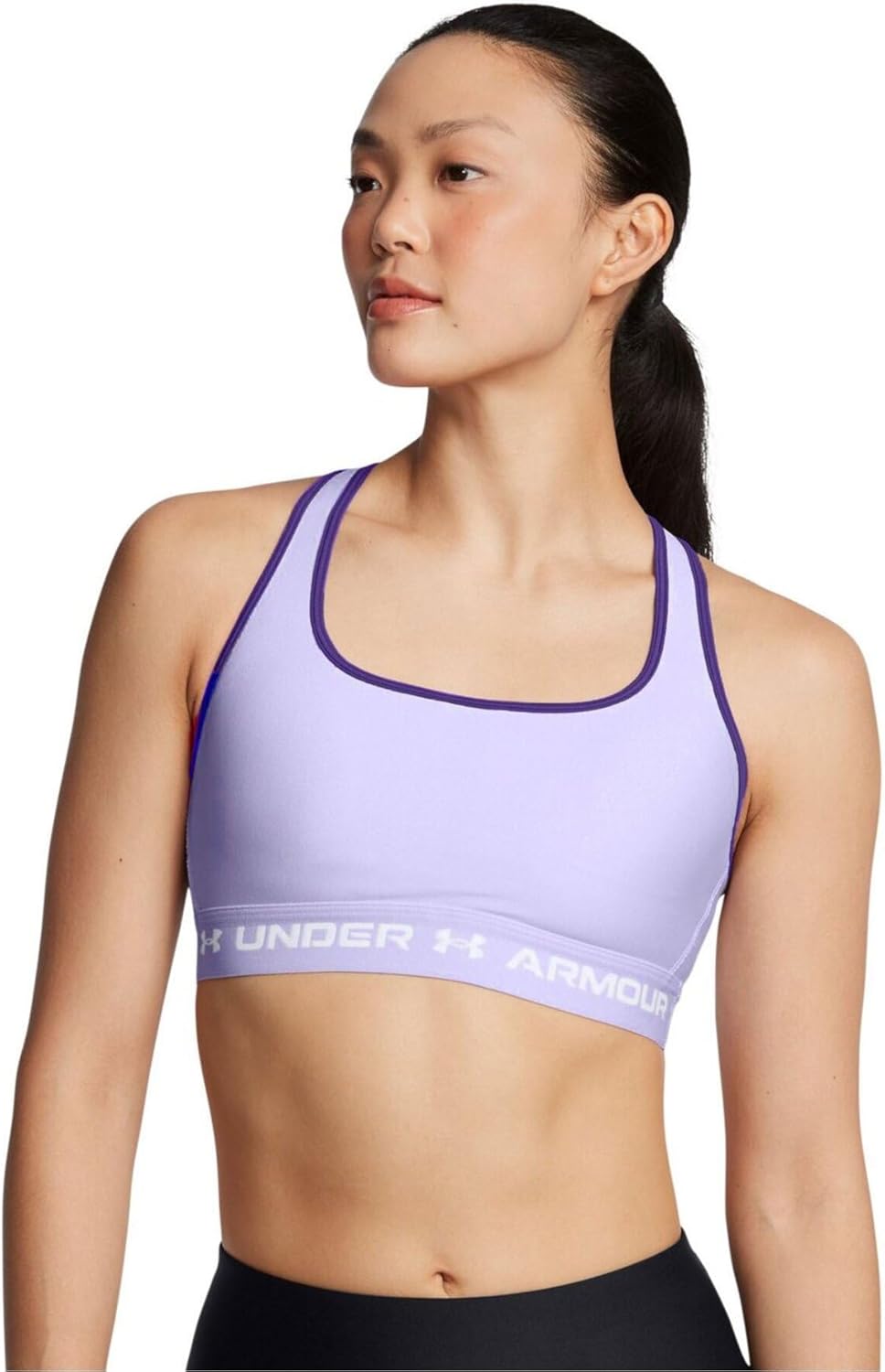 Under Armour Womens Crossback Mid Impact Sports Bra for Comfort