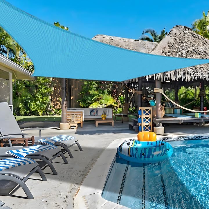 COOLBOYS 16ftx 20ft Sun Shade Sail for Outdoor Patio and Garden