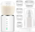 Portable Bottle Warmer for Travel - Rechargeable 4-Temp Baby Bottle