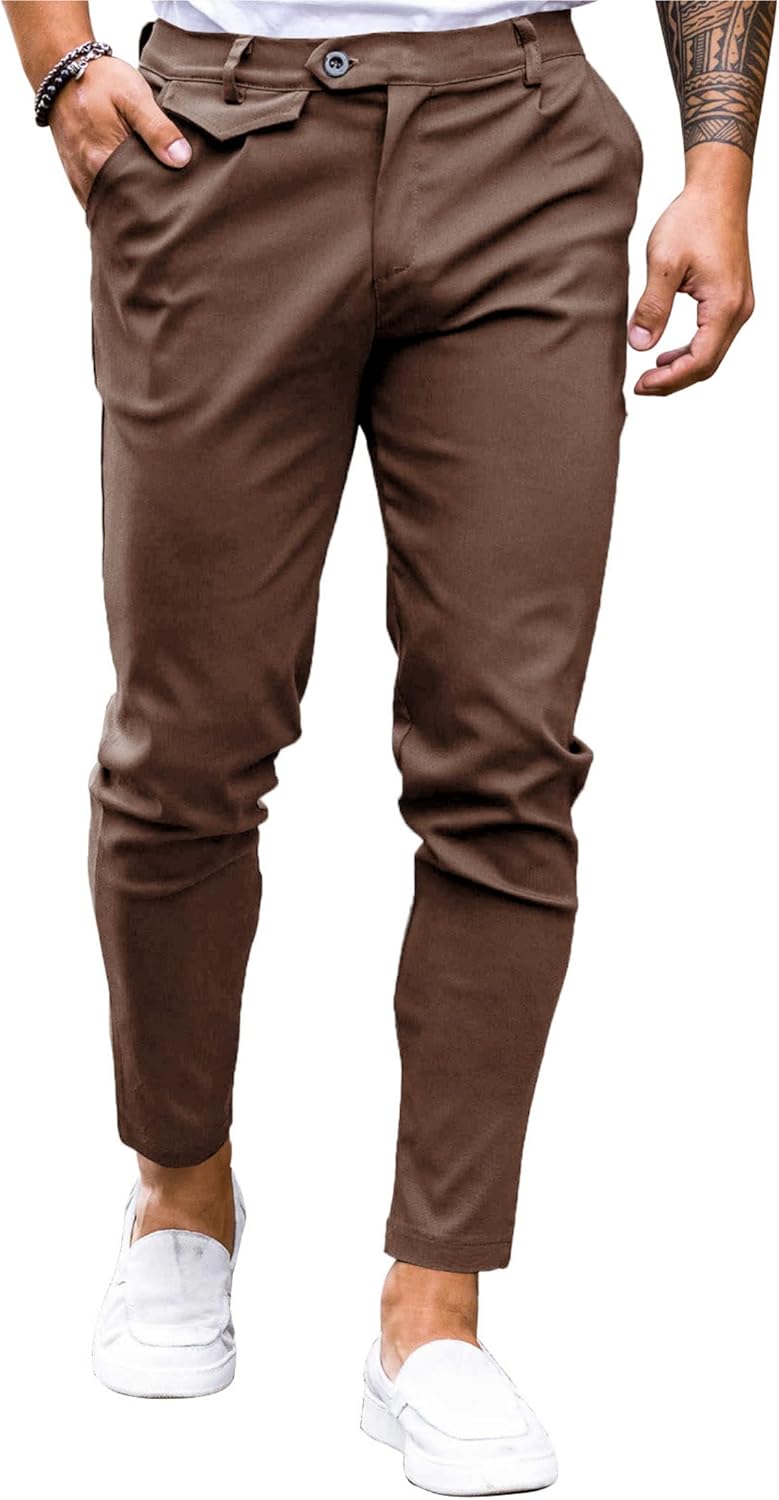 Mens Chinos Slim Fit Pants for Comfort and Style in Any Season