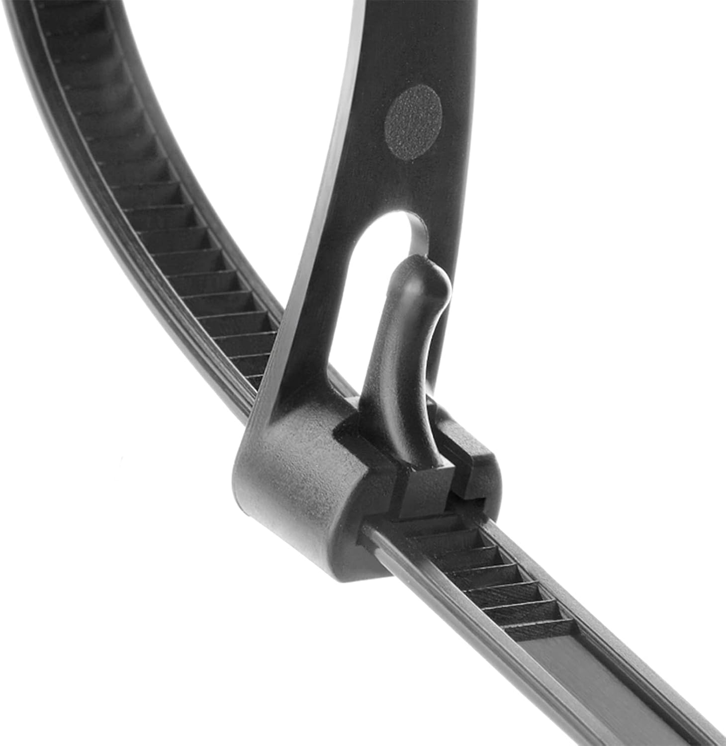100pc Heavy Duty 12 Reusable Zip Ties - Strong & Versatile