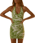 Summer Bodycon Dress for Women with Knit Hollow Out Design