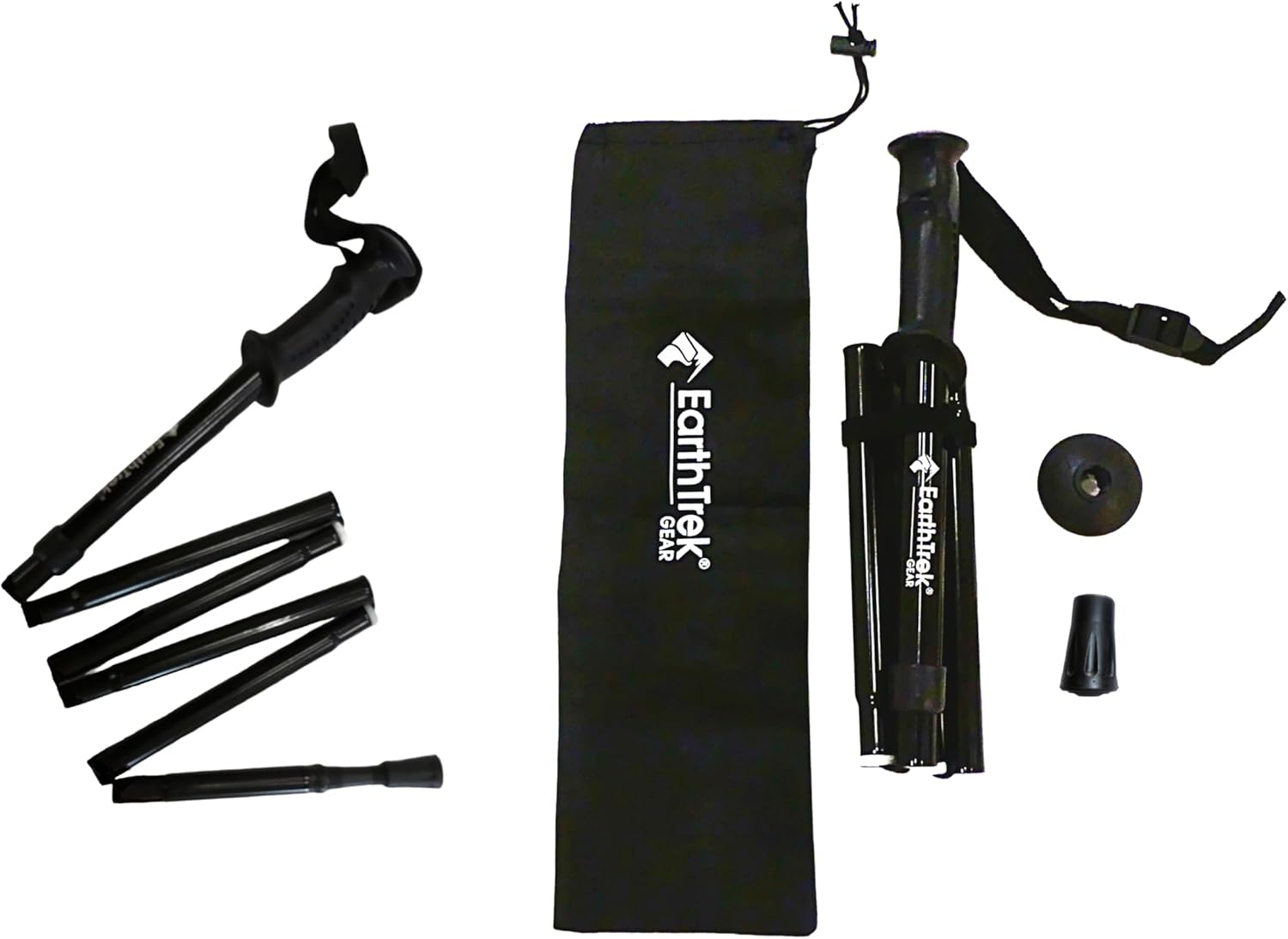 EARTHTREKGEAR Foldable Trekking Pole