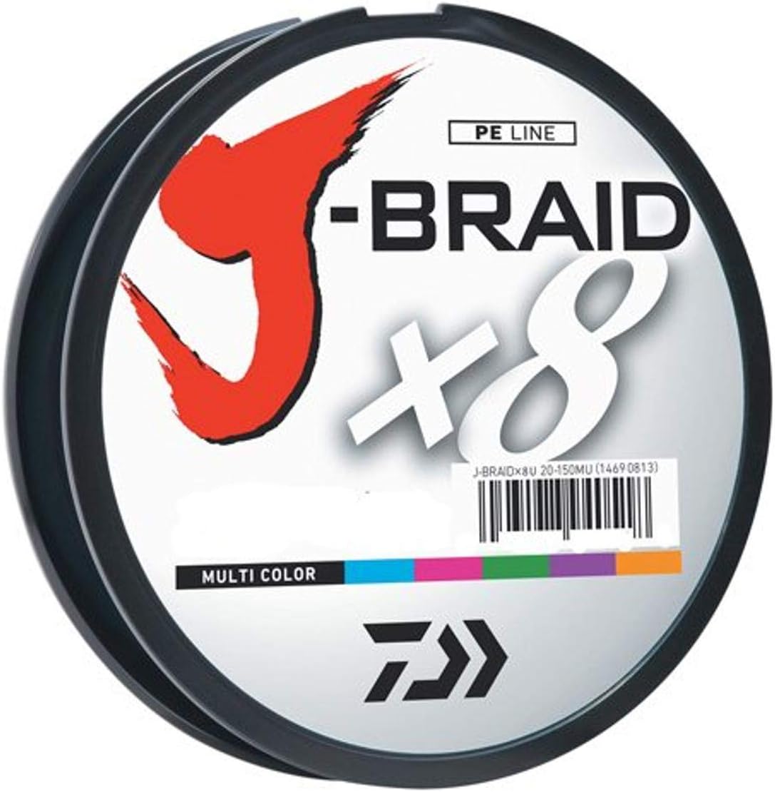 Daiwa J-Braid 300M 8-Strand Woven Round Braid Line Review
