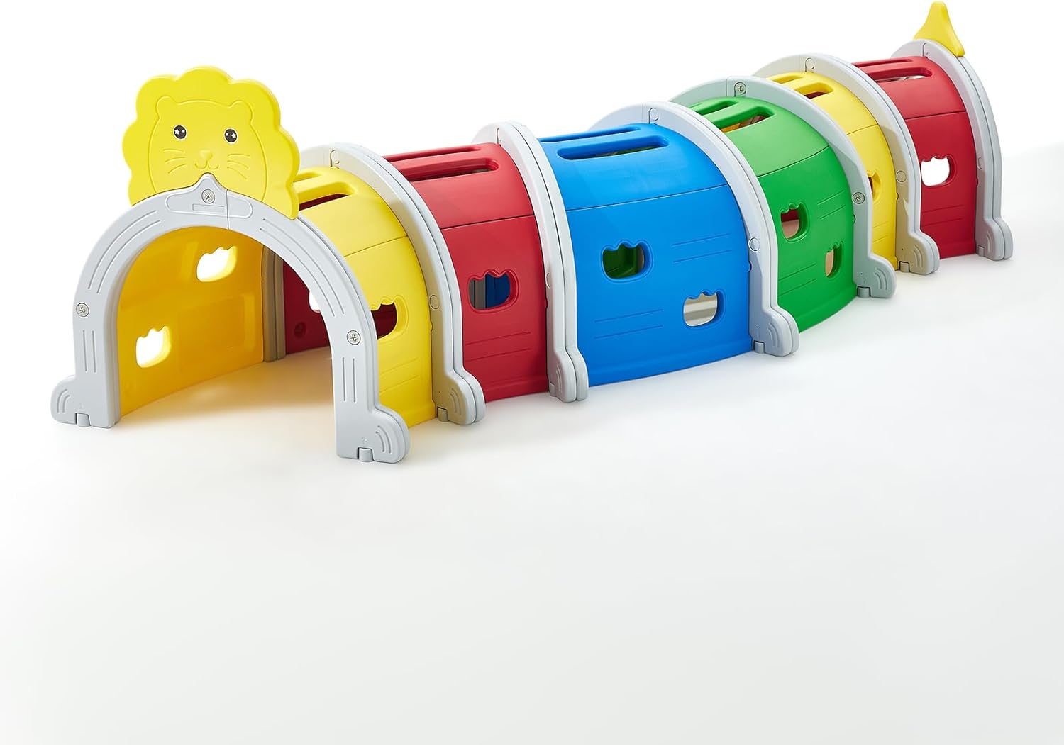 Kids' Multicolor Climbing Tunnel: Fun Play Equipment