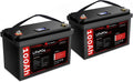 DR.PREPARE Group 31 12V 100Ah LiFePO4 Battery - Reliable Deep Cycle