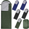 Macarrie 6 Pack Camping Sleeping Bags for All Seasons Travel