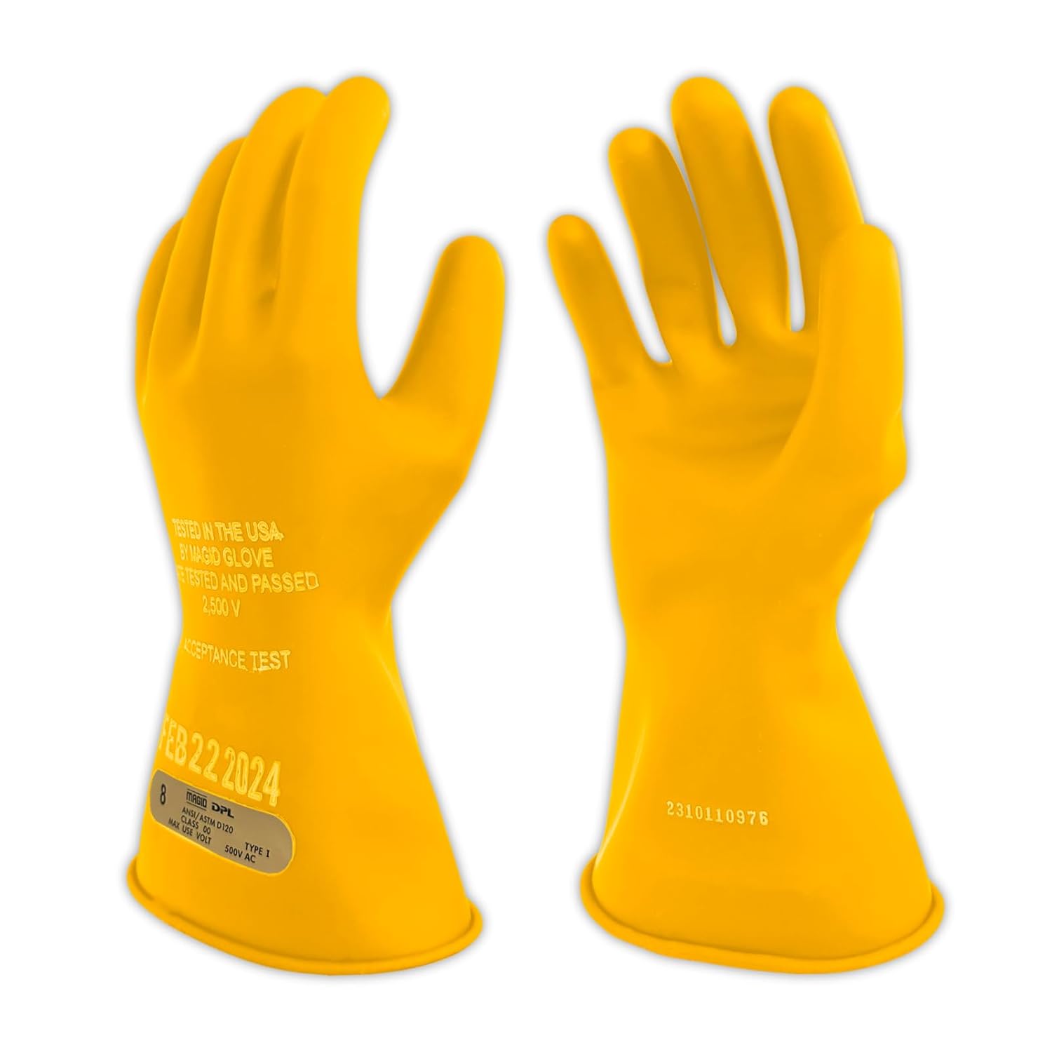 MAGID Insulating Electrical Gloves for Lineman and Electricians