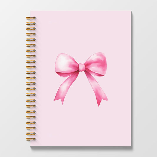 Coquette Pink Spiral Journal - Stylish & Practical