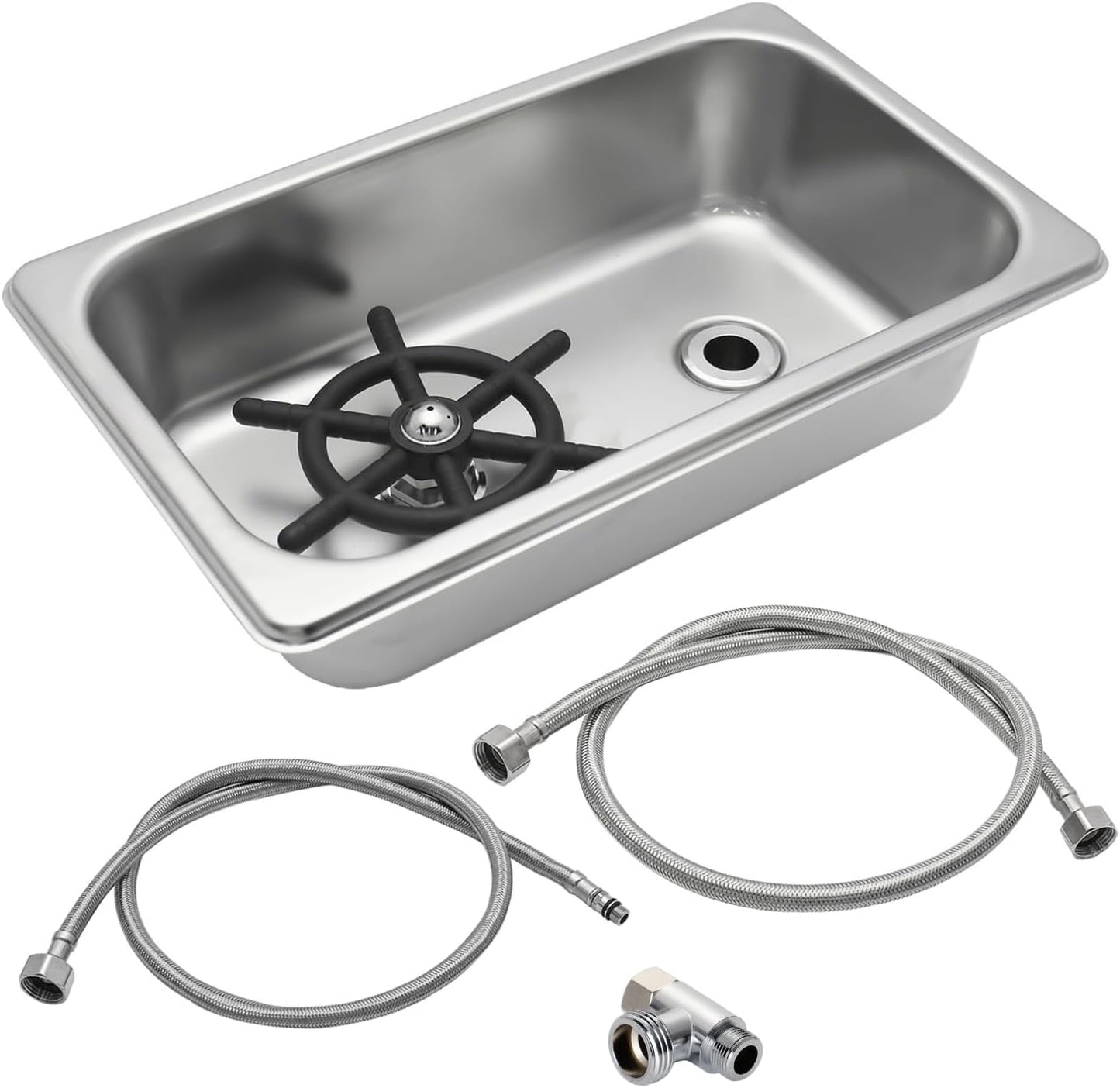 Automatic Glass Cup Washer for Home Kitchen and Bar Use