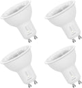 LUXRITE GU10 LED Bulbs Dimmable 50W Halogen Equivalent - 4 Pack