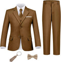 Boys Suit Set Slim Fit Kids Formal Suits Toddler Tuxedo - Complete in
