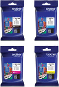 Brother LC3017 High Yield Color Ink 4-Pack (BK/C/M/Y) - Reliable