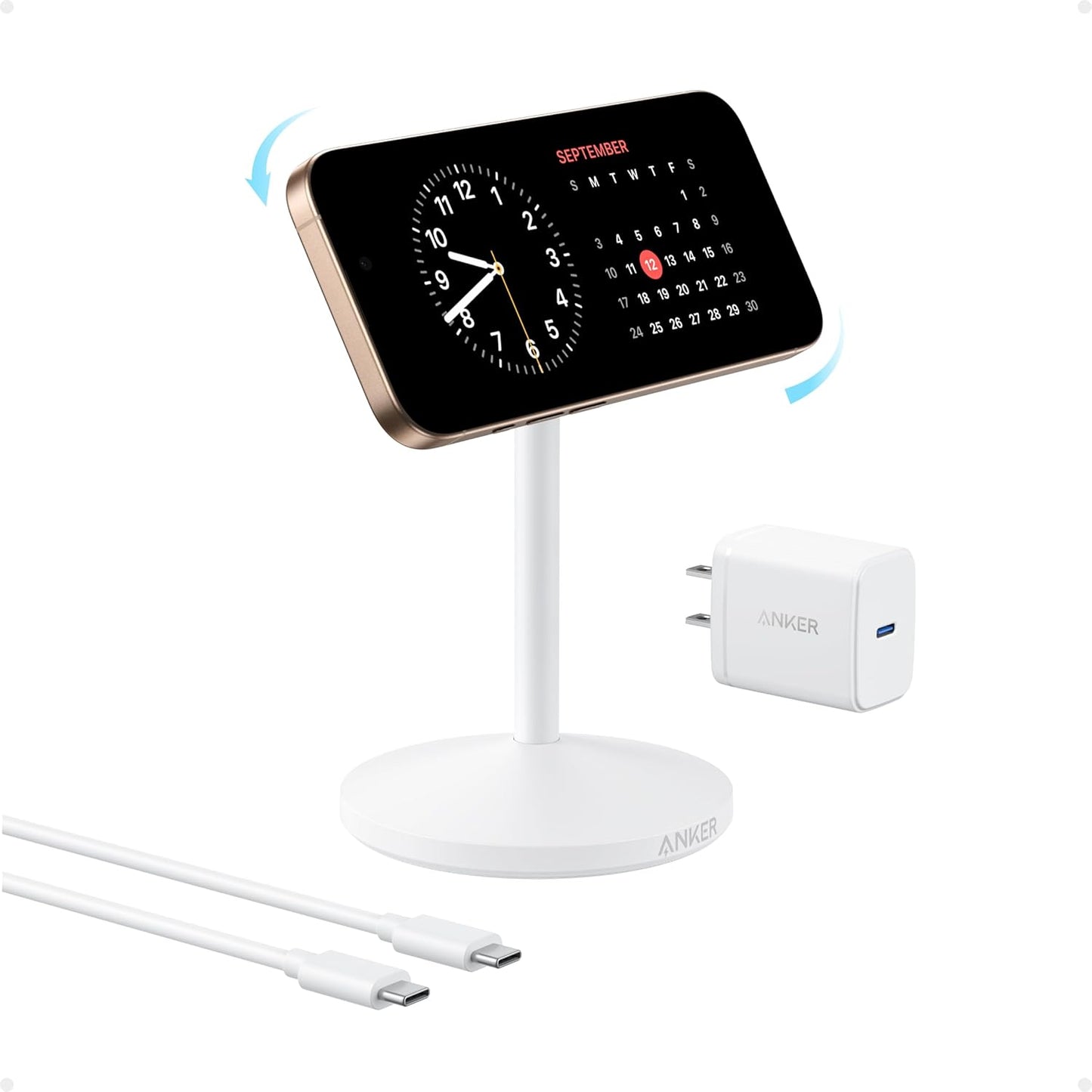 Anker MagGo iPhone 17 MagSafe Charger Stand for Fast Charging