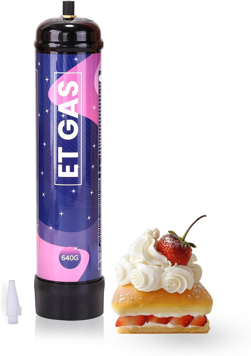 Whip up Fluffy Treats with ET GAS Charger!