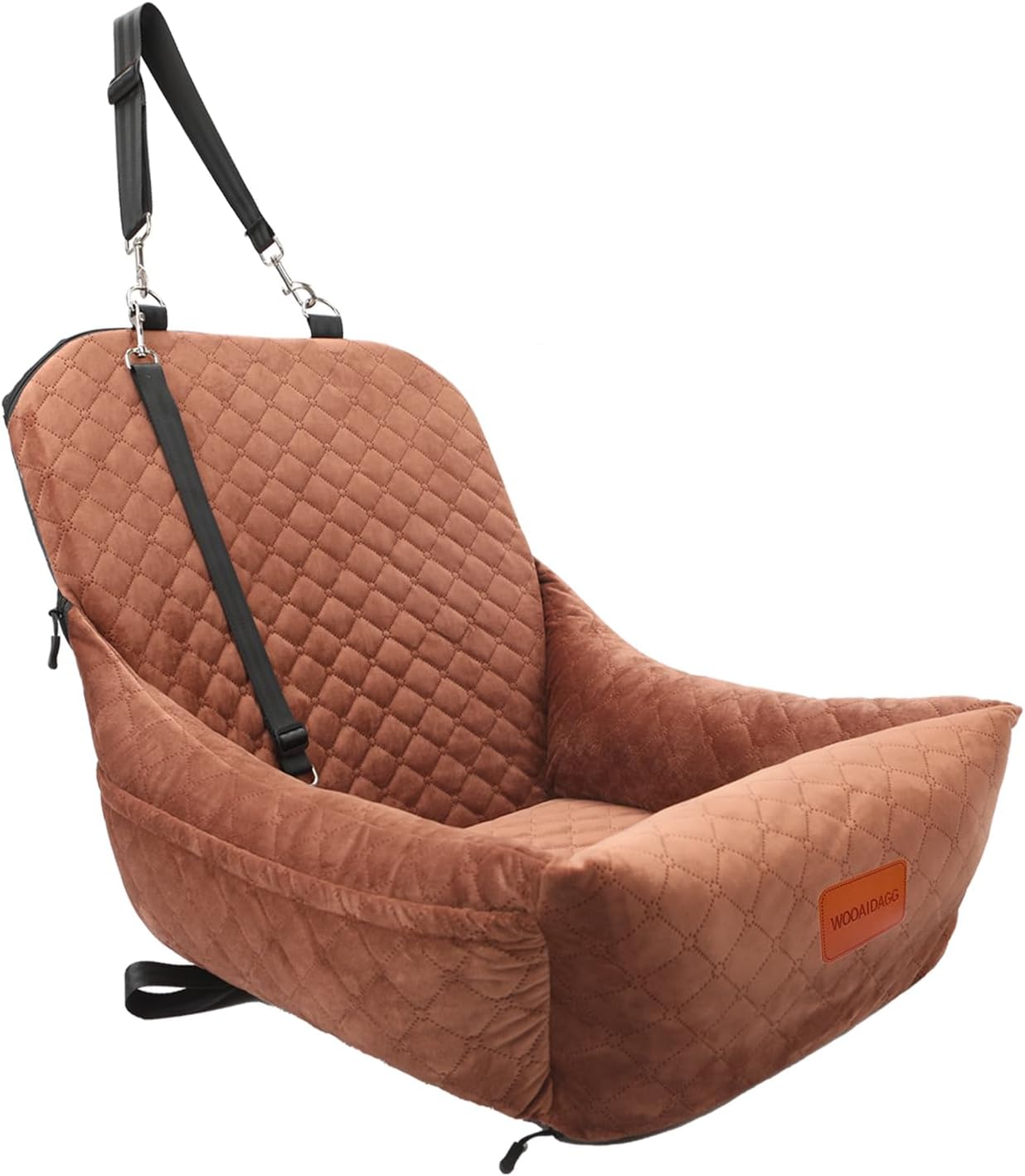 Dog Car Seat for Small Dogs with Memory Foam Comfort and Safety
