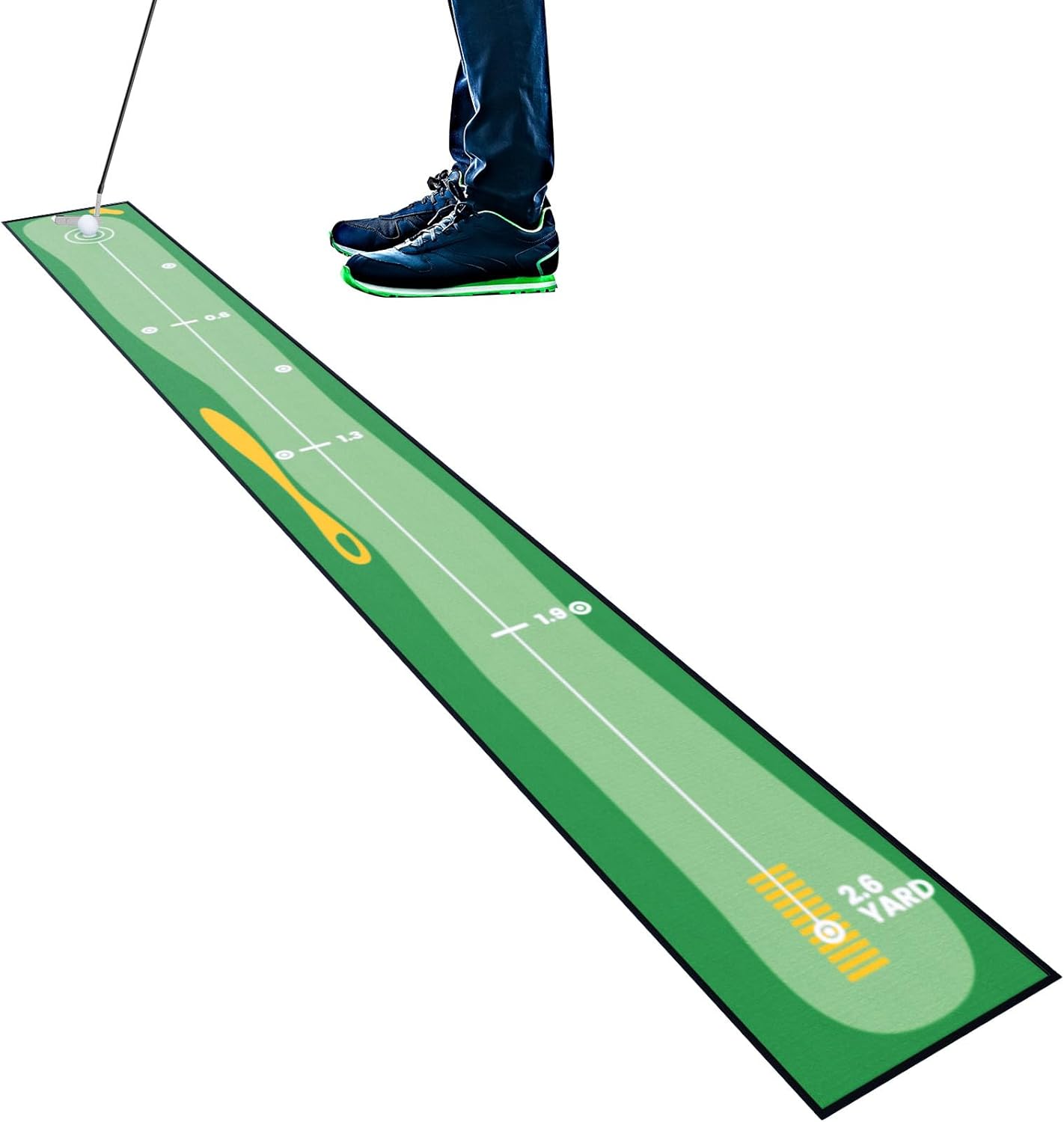 Ponsonbay Professional Putting Mat - Perfect Your Putt Anywhere!