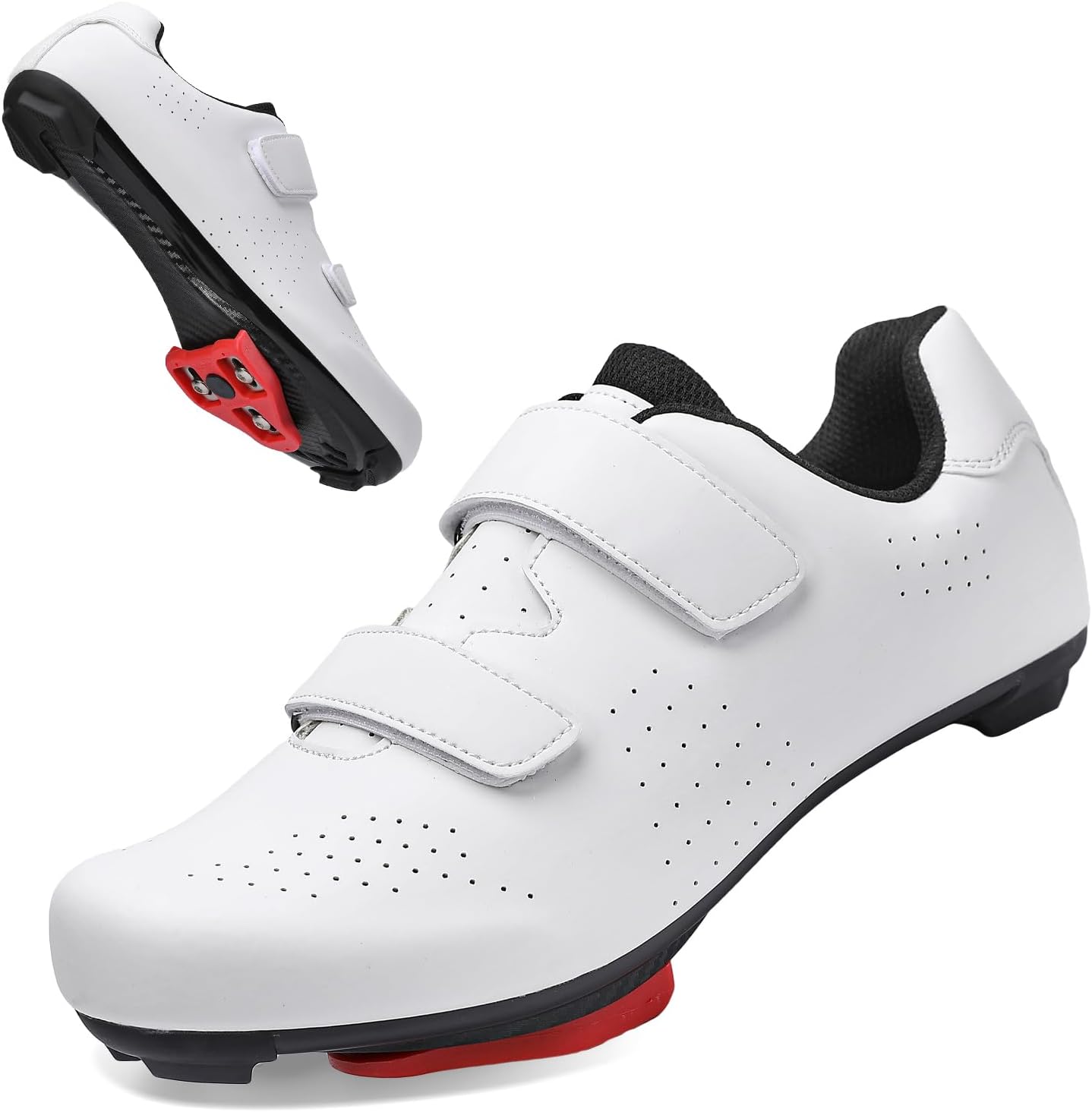 Unisex Cycling Shoes with Delta Cleats for Indoor and Outdoor Use