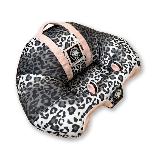 Hugaboo Infant Sitting Chair 2nd Edition in Pink Snow Leopard