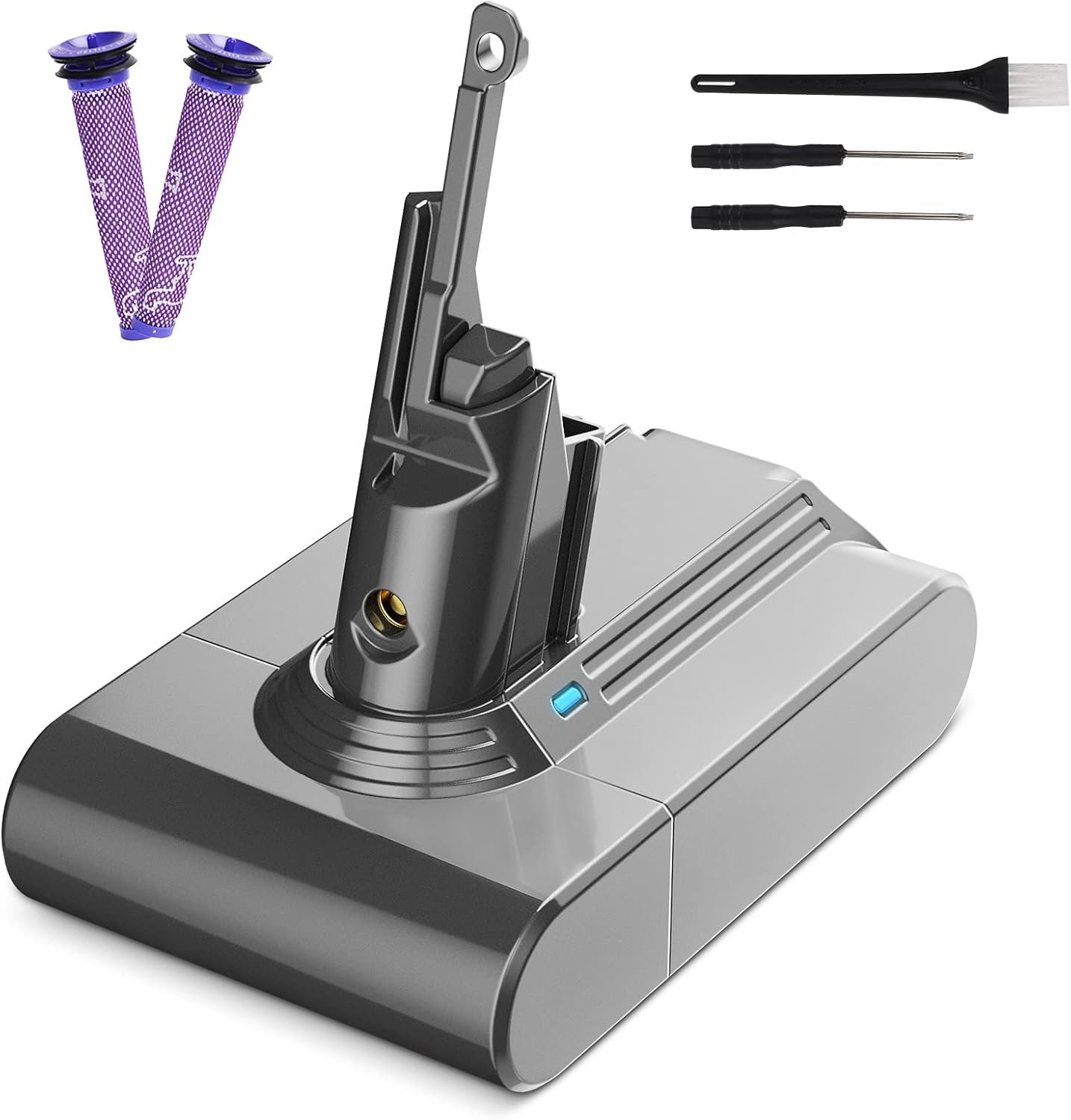 Extended Runtime with YAGU V7 5000mAh Battery