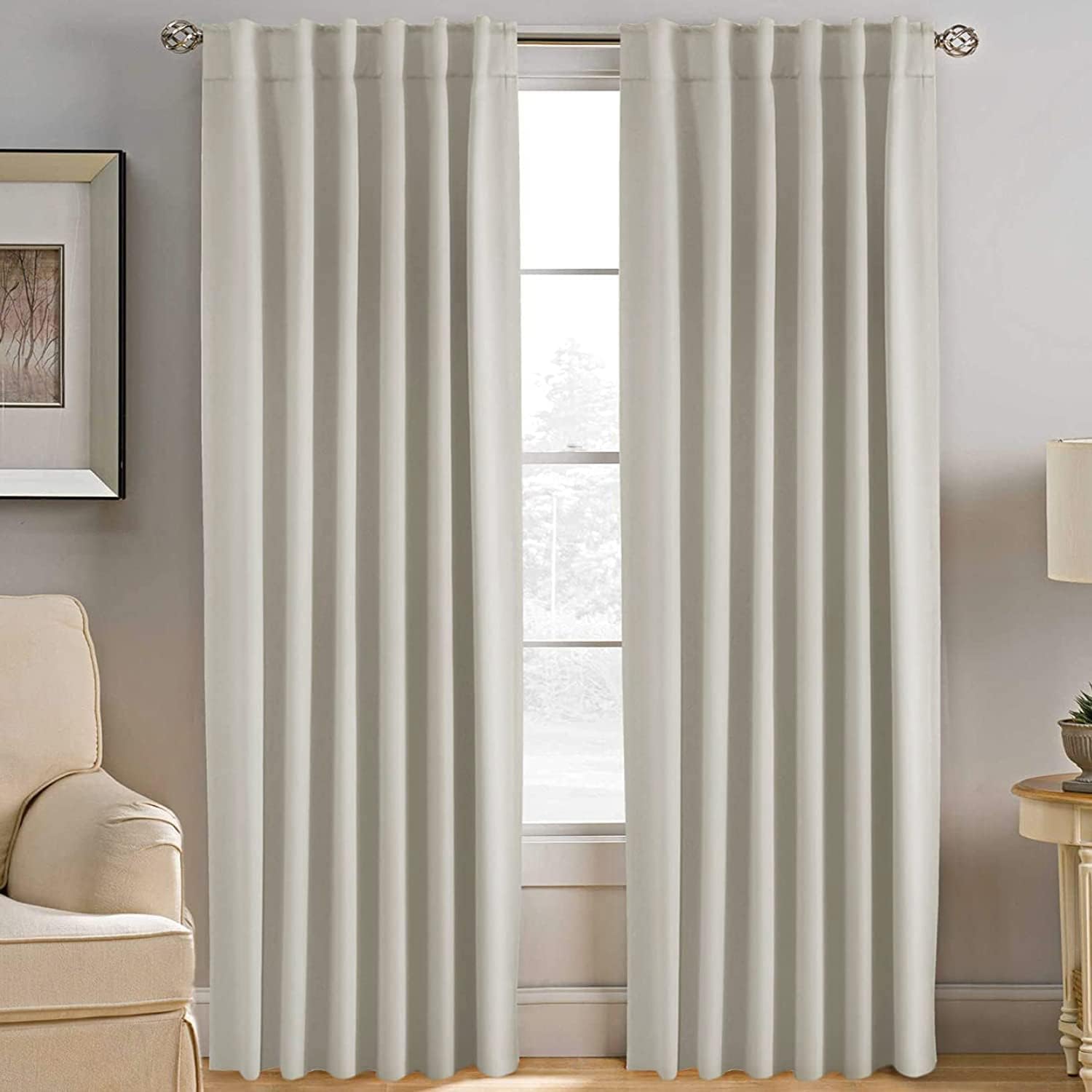 H.VERSAILTEX Blackout Curtains for Room Darkening and Insulation