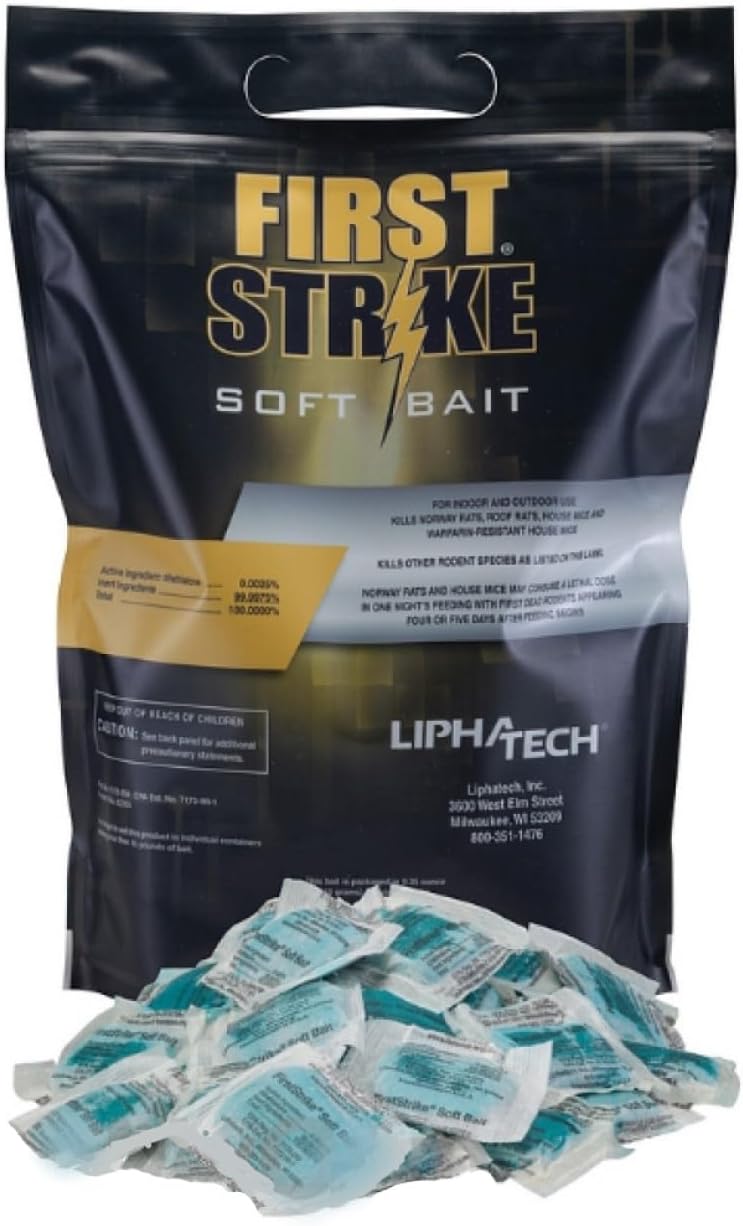 FirstStrike Rodent Bait 10g - Effective Solution for Rodent Control