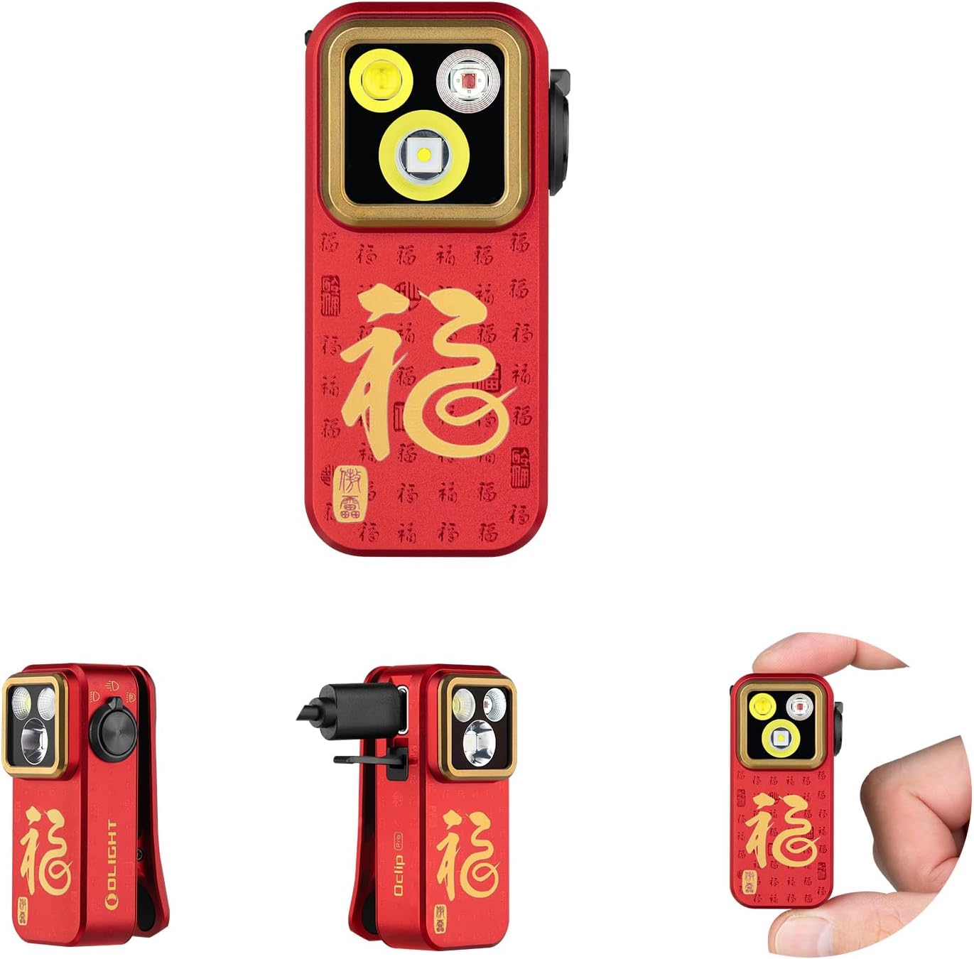 OLIGHT Oclip Pro EDC Flashlight: Compact, Versatile, and Bright