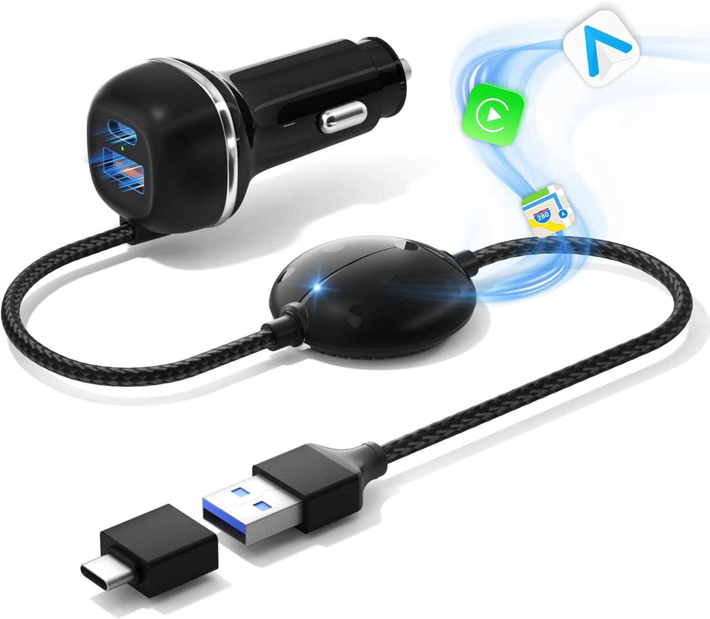 Fast Car Charger + Stable Voltage - CODONOVA Adapter